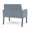 Lesro Mystic Lounge Reception Bariatric Chair, Black, RS Rain Song Upholstery ML1401 - alternate 3